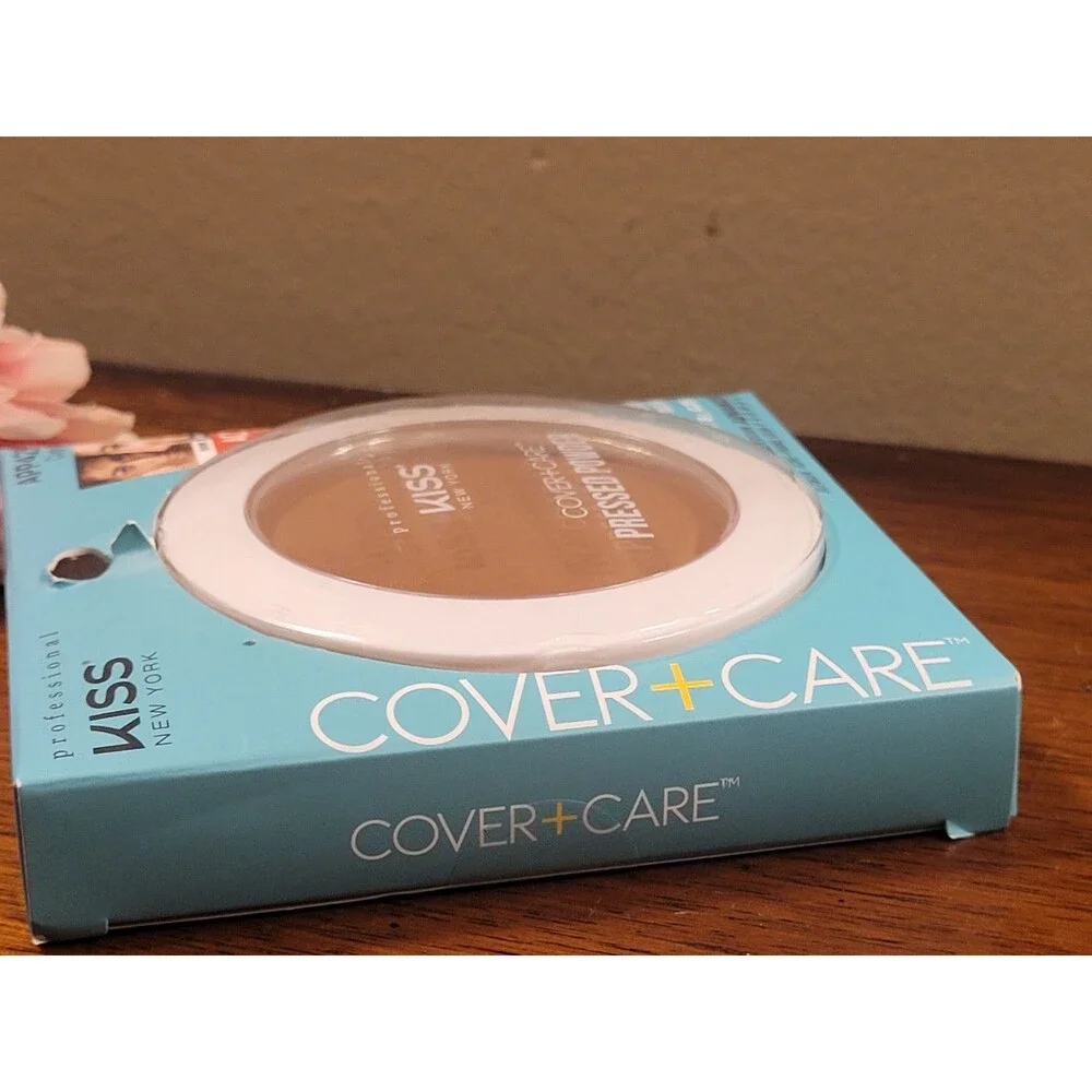 Kiss New York Cover + Care Cream Foundation APP425 COGNAC Acne Salicylic Acid